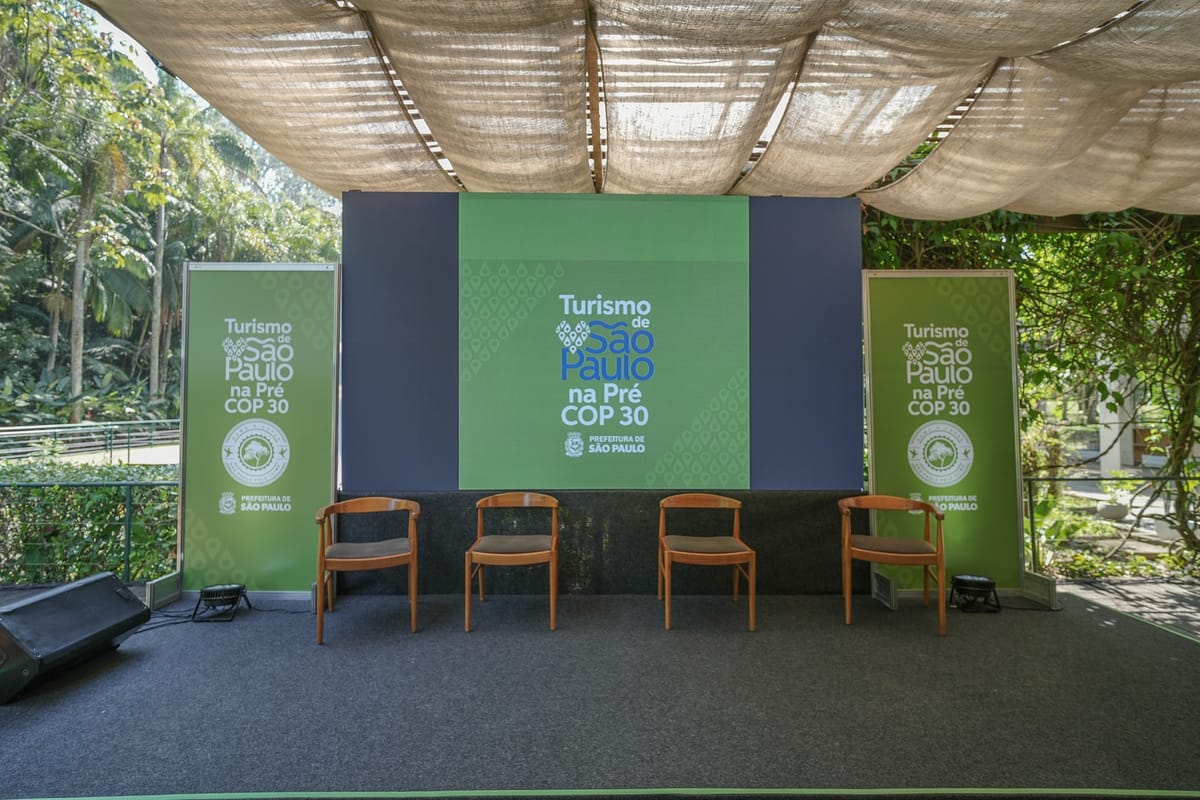Produção de evento — Pré-COP 30 — São Paulo