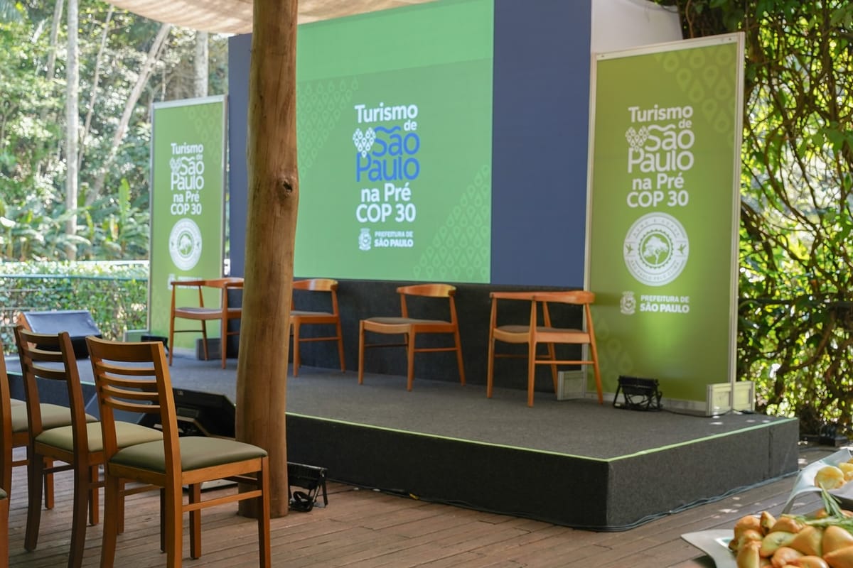Produção de evento — Pré-COP 30 — São Paulo