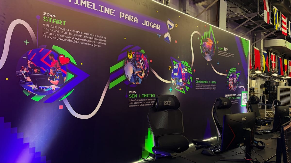 Ativação de marca — Arena Gamer — Rio de Janeiro